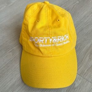 Sporty & Rich yellow hat